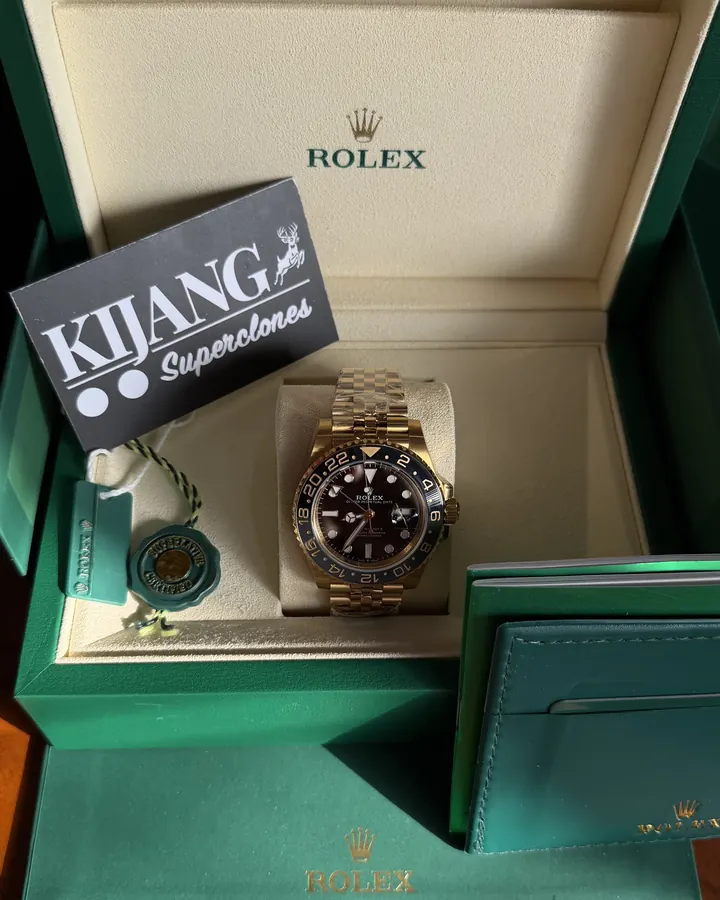GMT Master II Black Adam Gold